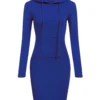 Ladies Autumn Hooded Dress - Image 26