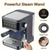 Professional Espresso Coffee Maker Semi Automatic Latte Cappuccino Milk Frother - Image 2